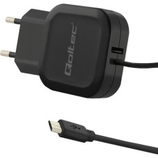 Qoltec Ładowarka sieciowa 17w | 5v | 3.4a | usb + kabel micro usb