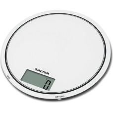 Salter 1080 WHDR12 Mono Electronic Digital Kitchen Scales - White