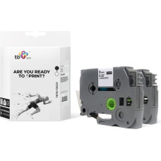 Tb Print Taśma tbtb-tze221 brother czarny na białym 9x8mm 2 szt.