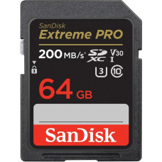 Sandisk Karta pamięci extreme pro sdxc 64gb 200/90 mb/s v30 uhs-i u3