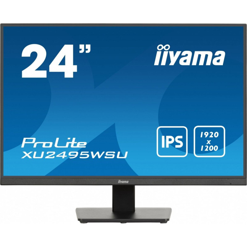 Iiyama Monitor 24 cale xu2495wsu-b7 ips,16:10,300cd,4ms,hdmi,dp,3xusb(3.2),  1xusb-c,2x2w,flickerfree