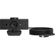 Hewlett-Packard Kamera internetowa hp 620 full hd webcam usb czarna 6y7l2aa