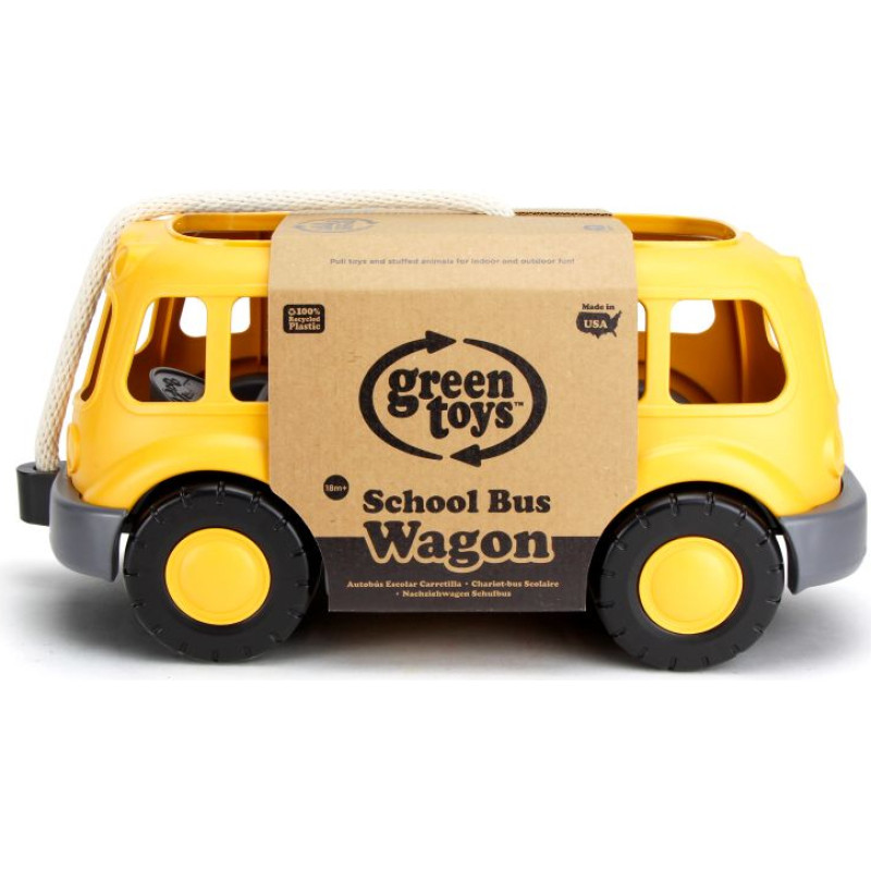 Green Toys : School Bus Wagon (WAGSB-1567)