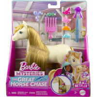 Mattel Barbie Mysteries: The Great Horse Chase - White Pony with Blonde Ponytail  (HXJ36)