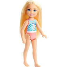 Mattel Barbie®: Club Chelsea Beach - Mermaid Swimsuit Blond Doll (GHV55)