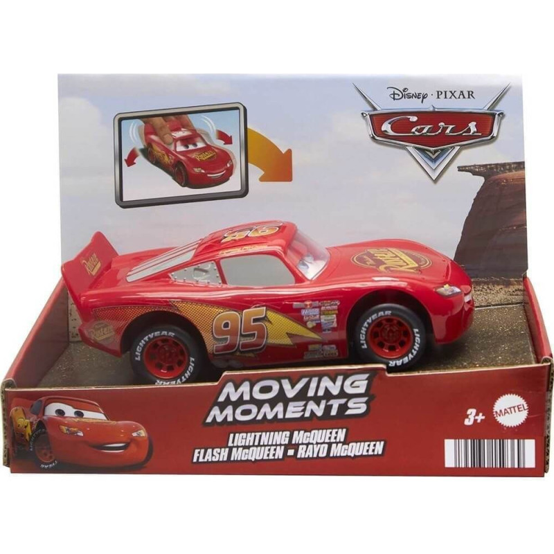 Mattel Disney And Pixar: Cars Moving Moments - Lightning McQueen (HPH64)