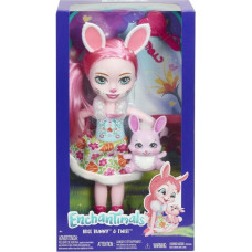 Mattel Enchantimals Huggable Cuties Big Doll - Bree Bunny  Twist (30cm) (FRH52)