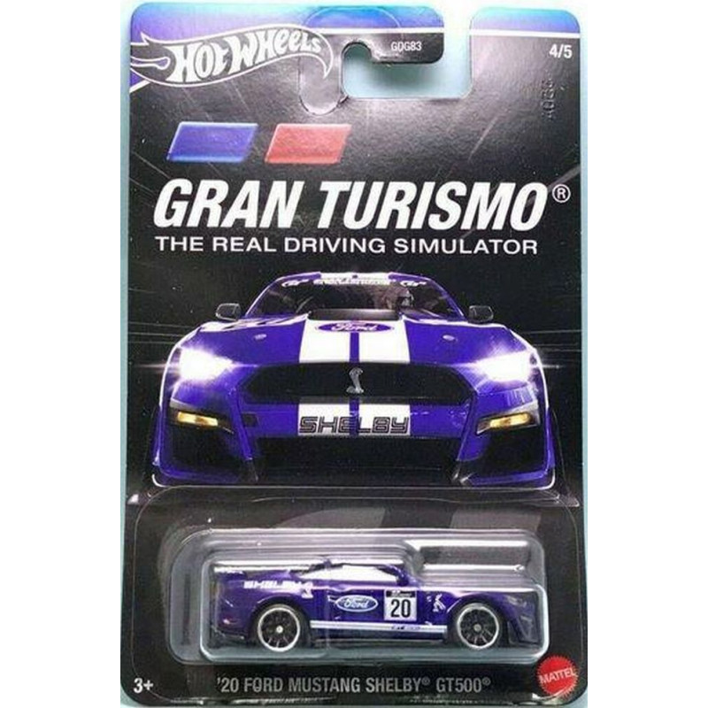 Mattel Hot Wheels® Gran Turismo - 20 Ford Mustang Shelby GT500 (HRV66)