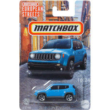 Mattel Matchbox®: European Streets - 2019 Jeep Renegade Vehicle (HVV30)