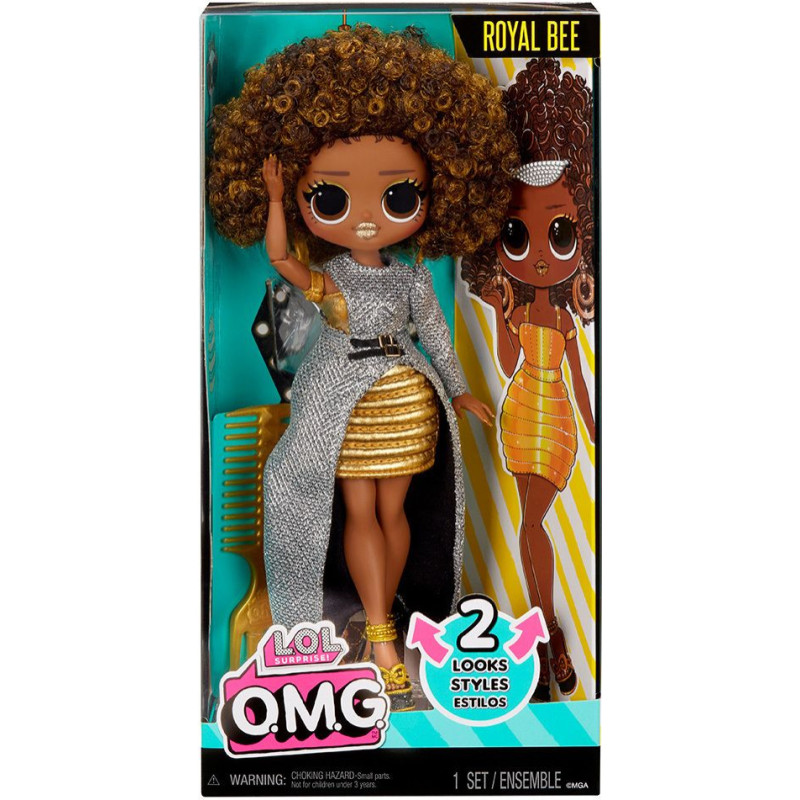 MGA L.O.L. Surprise!: O.M.G. - Royal Bee Doll (591603EUC)