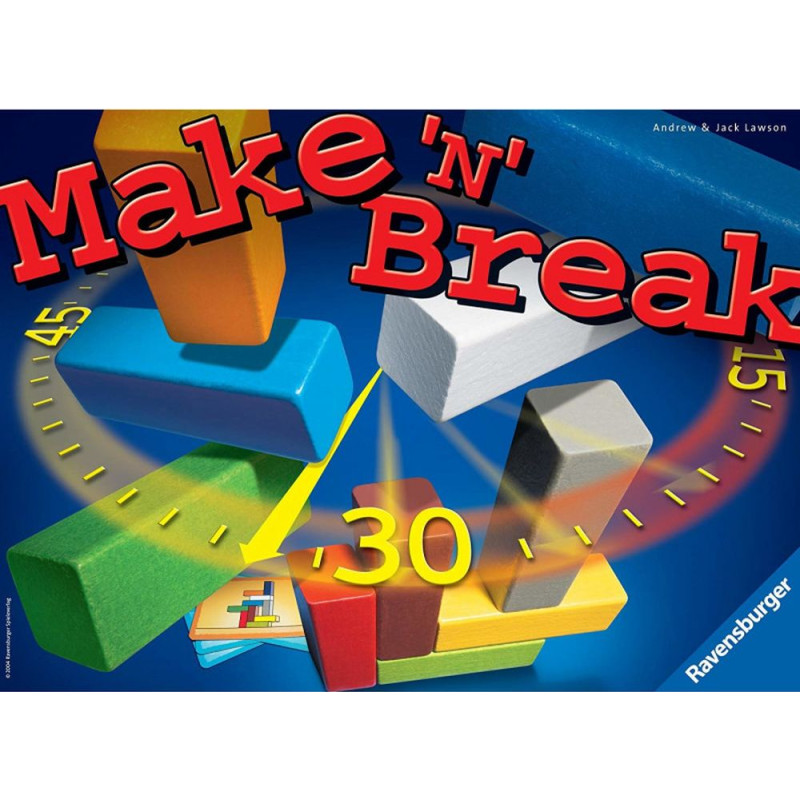 Ravensburger Family Board Game: My First Memory - Make N Brake (Greek Language) (26769)