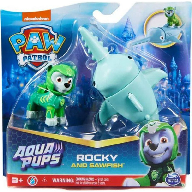 Spin Master Paw Patrol: Aqua Pups - Rocky and Sawfish (20139322)