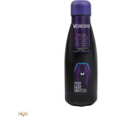 Fame Bros Cinereplicas Movies: Wednesday - Wednesday with Coffin Water Bottle (500ml) (CR4070MINI)