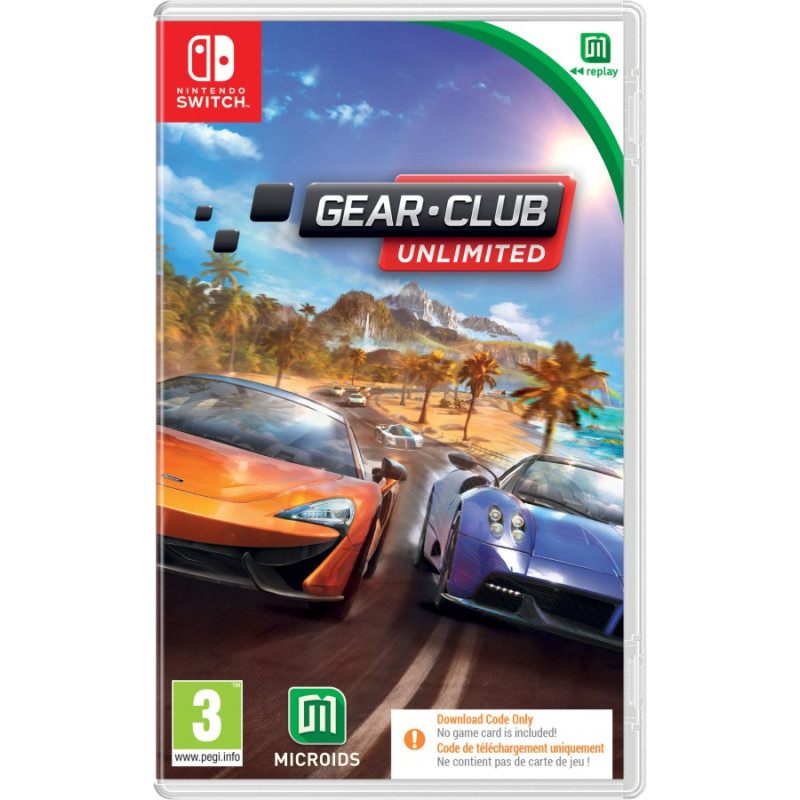 Microids France NSW Gear Club Unlimited Replay (Code in a Box)