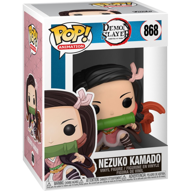 Funko Pop! Animation: Demon Slayer Kimetsu No Yaiba - Nezuko Kamado #868 Vinyl Figure