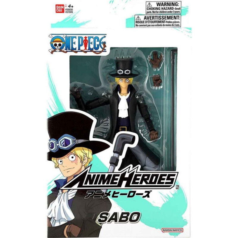 Bandai Namco Bandai Anime Heroes: One Piece - Sabo Action Figure (37009)