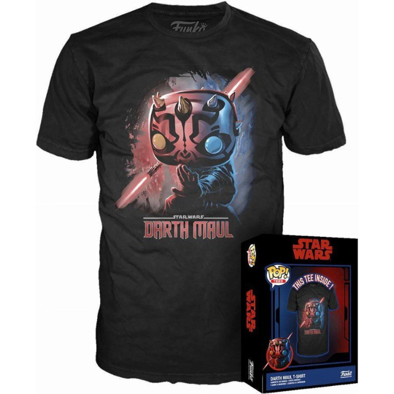 Funko Boxed Tee: Star Wars EP1 - Darth Maul T-Shirt (S)