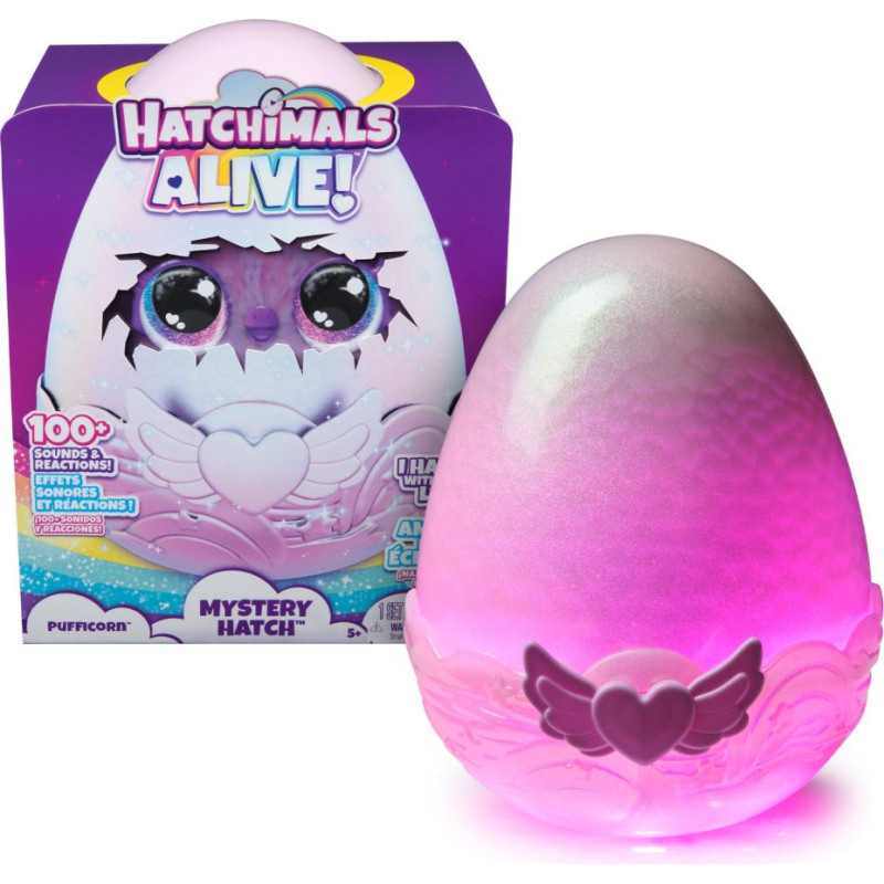 Spin Master Hatchimals: Alive Mystery Hatch - Pufficorn (6069132)