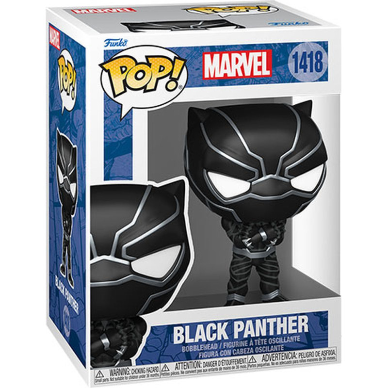 Funko Pop! Marvel: New Classics - Black Panther #1418 Bobble-Head Vinyl Figure