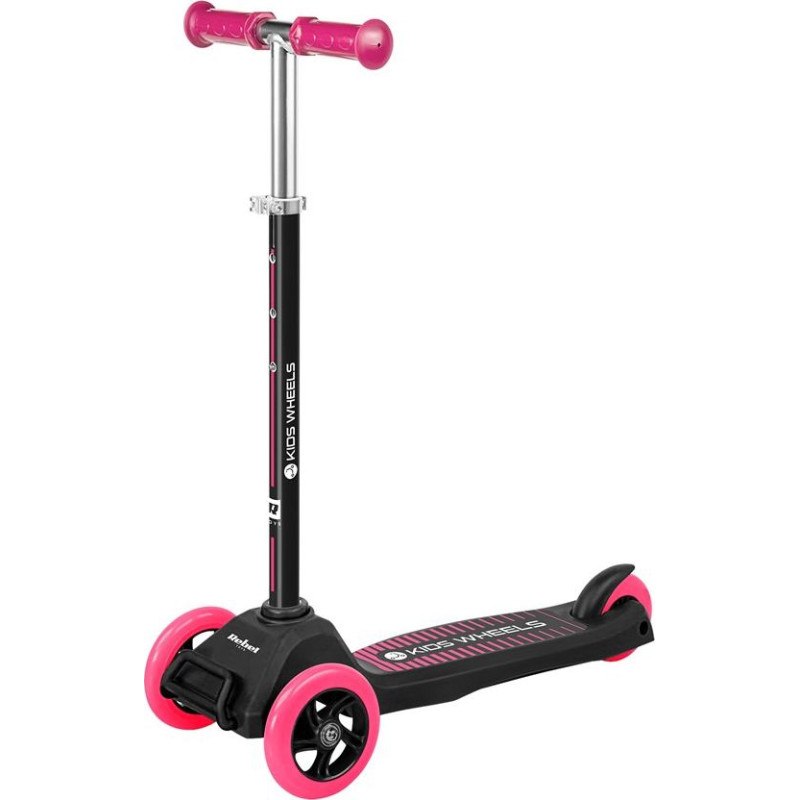 Rebel Hulajnoga trójkołowa rebel kids wheels pink