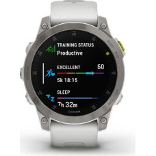 Garmin Zegarek garmin epix 2 sapphire white titanium