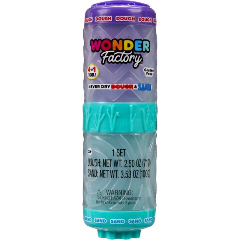 MGA Masa plastyczna wonder factory never dry dough fioletowy, turkusowy
