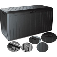 GARDEN BOX 290L BOXE BOARD ANTHRACITE