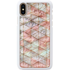 Ikins SmartPhone case iPhone XS/S diamond white