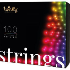 Twinkly Inteligentne lampki choinkowe strings 100 led rgb 8 m łańcuch