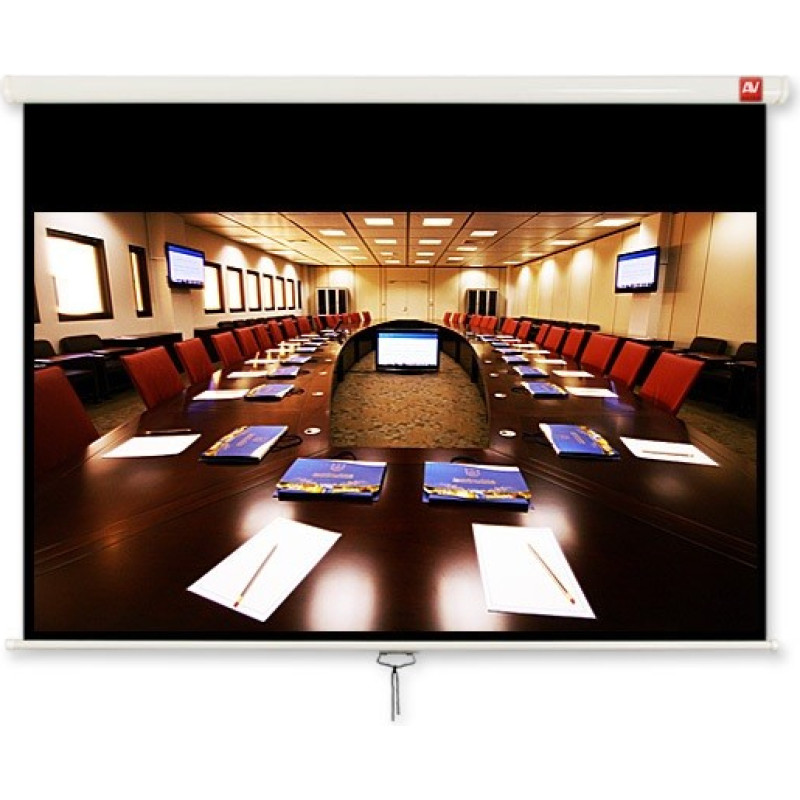Avtek Ekran ścienny ręczny cinema 280 (16:9, 280x200, powierzchnia biała, matowa)