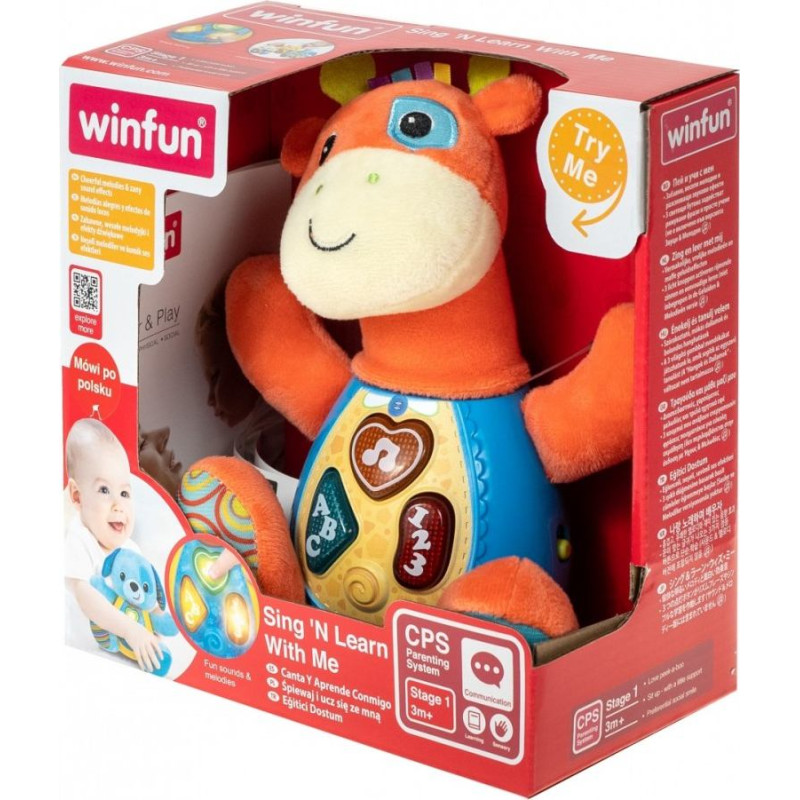 Smily Play Przytulaczek Żyrafa