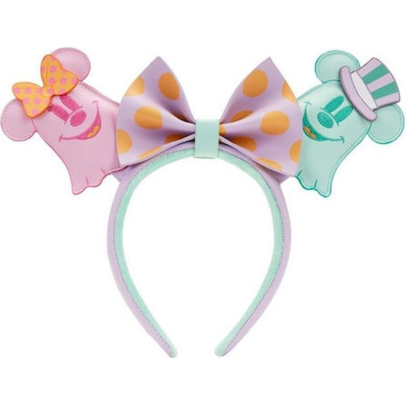 Loungefly Disney - Pastel Ghost Minnie Mouse And Mickey Mouse (Glow In The Dark) Ears Headband (WDHB0106)