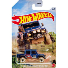 Mattel Hot Wheels: Baja Cars 4X4 - 15 Land Rover Defender Double Cab (HLK19)