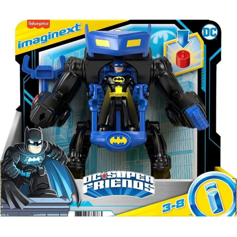 Mattel Imaginext: DC Super Friends - Batman Battling Robot (HGX79)