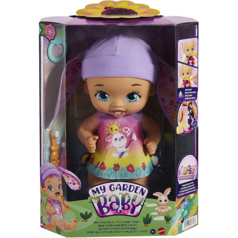 Mattel My Garden Baby - Brush  Smile Little Bunny Baby (HGC12)