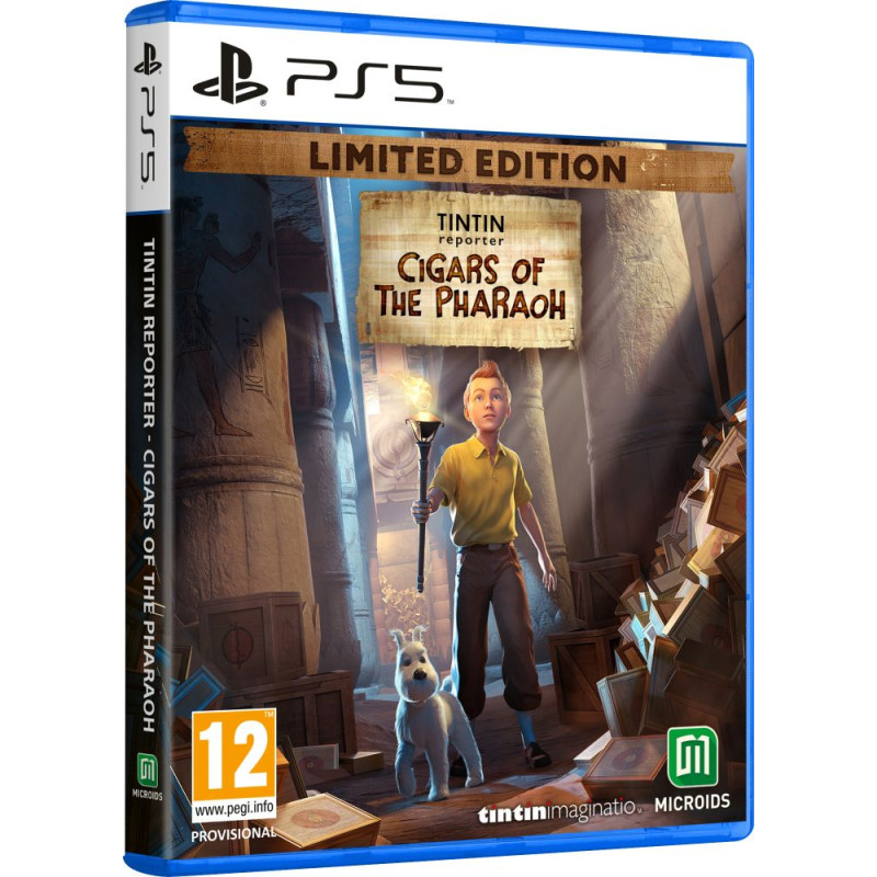 Microids France PS5 TINTIN Reporter: Cigars of The Pharaoh Limited Edition