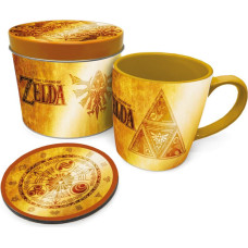 Pyramid International Pyramid Nintendo: The Legend of Zelda: Golden Triforce - Mug  Coaster Tin (GP86075)