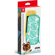 Nintendo NSW Nintendo Switch Lite Carrying Case (Animal Crossing: New Horizons Edition)  Screen Protector