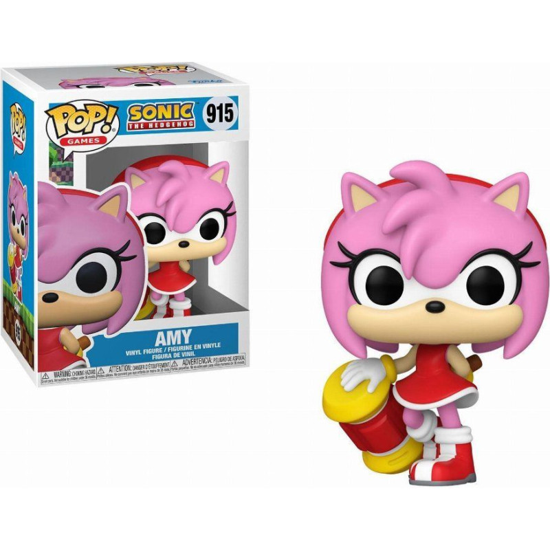 Funko Pop! Games: Sonic The Hedgehog - Amy Rose #915 Vinyl Figure