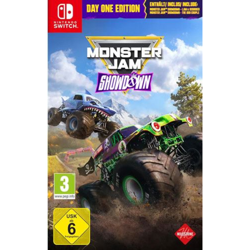 Milestone NSW Monster Jam Showdown Day One Edition Nintendo Switch video spēle