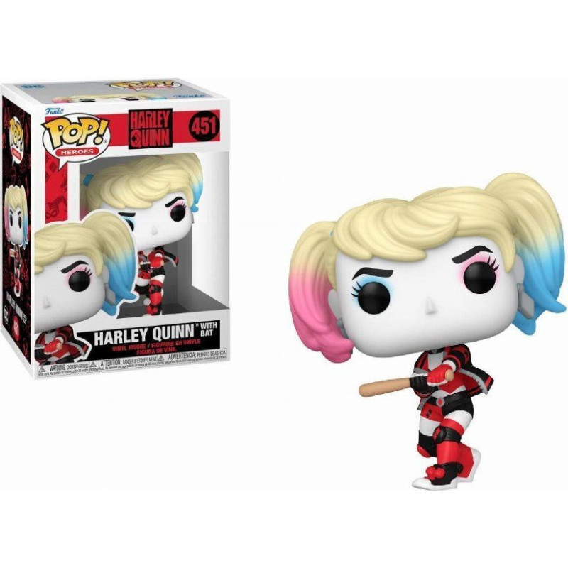 Funko Pop! Heroes: Harley Quinn - Harley Quinn with Bat #451 Vinyl Figure