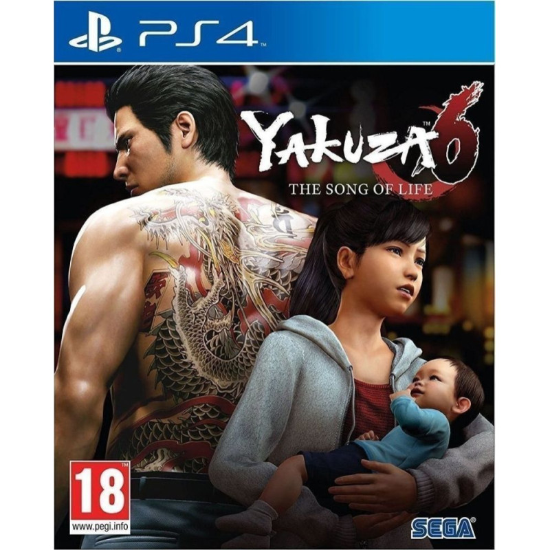 Sega PS4 Yakuza 6: The Song of Life