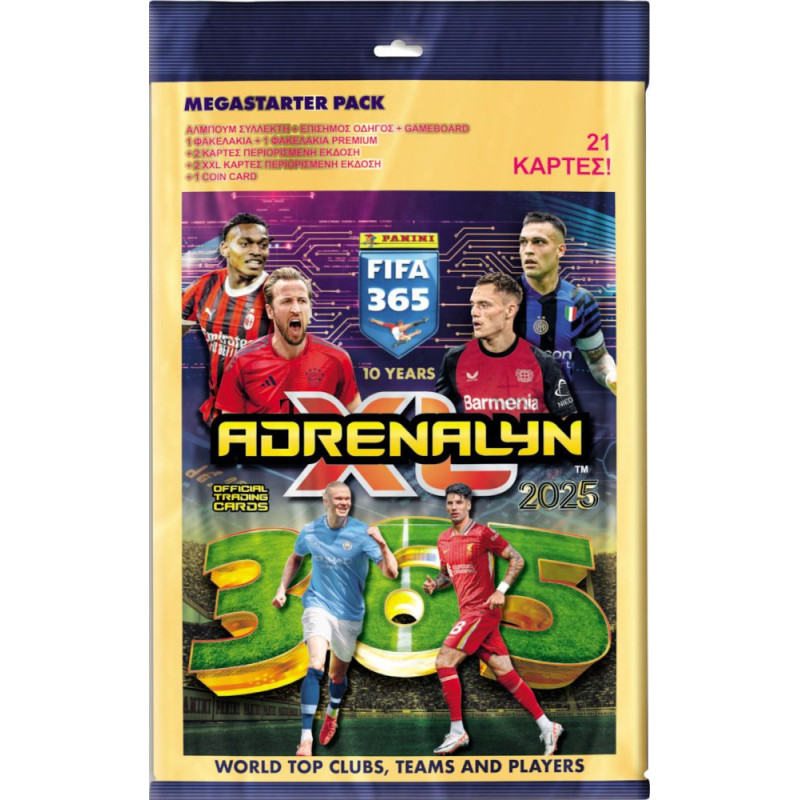 Panini Fifa 365: Adrenalyn XL 2025 - Mega Starter Pack