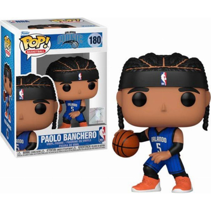 Funko Pop! Basketball NBA: Orlando Magic - Paolo Banchero #180 Vinyl Figure