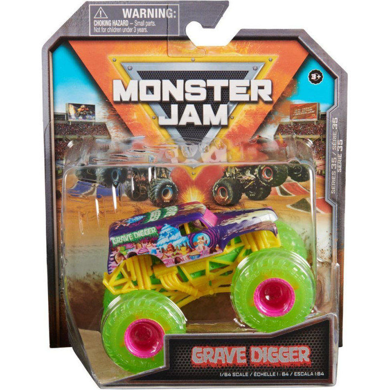 Spin Master Monster Jam Series 35 - Grave Digger Vehicle (1:64) (20145460)