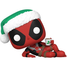 Funko Pop! Marvel: Holiday – Deadpool #1442 Bobble-Head Vinyl Figure