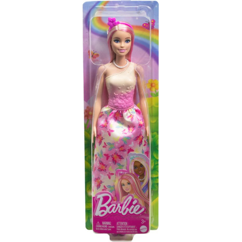 Mattel Barbie® Blonde/Pink Hair Doll (HRR08)