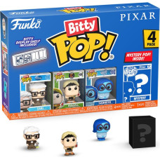 Funko Bitty Pop! 4-Pack: Disney Pixar - Carl, Russell, Sadness, Mystery Pop! Vinyl Figures