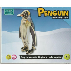 Green Board Games Penguin Build & Learn - Toy - rotaļlieta