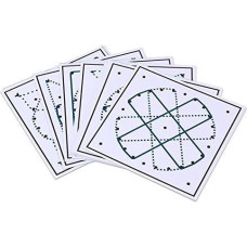 Vinco (87967) Work Cards Geoboard Circle - Toy - rotaļlieta